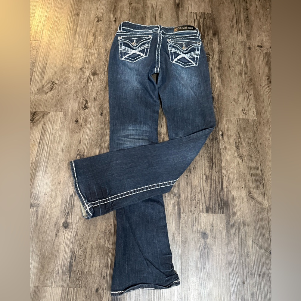 Women's Blue Jeans - Picture 2 of 4